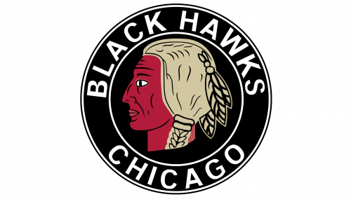 Logo de Chicago Blackhawks 1935-1937