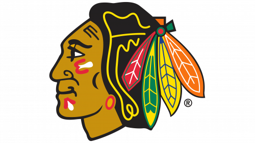 Logo de Chicago Blackhawks 1996-1999