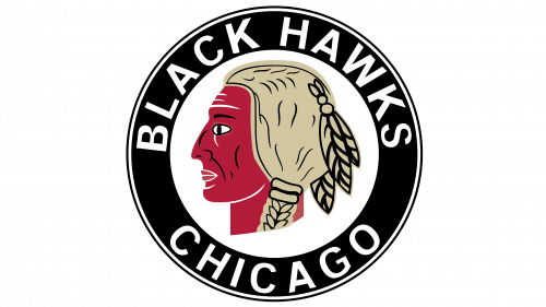 Logo de Chicago Blackhawks en 1937-1941