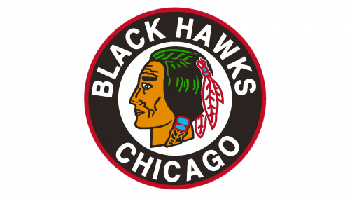 Logo de Chicago Blackhawks en 1941-1955
