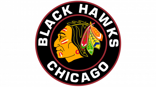 Logo de Chicago Blackhawks en 1957-1965