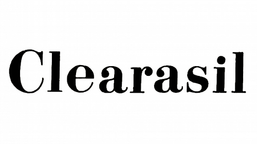 Logo de Clearasil des annees 1950 aux annees 1960