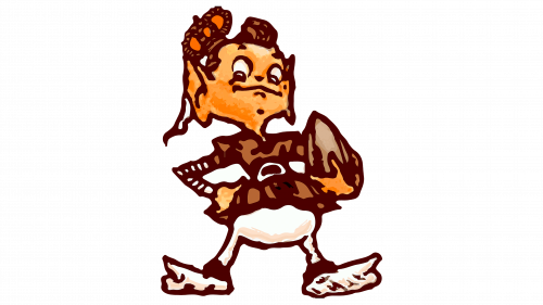 Logo de Cleveland Browns 1948-1958