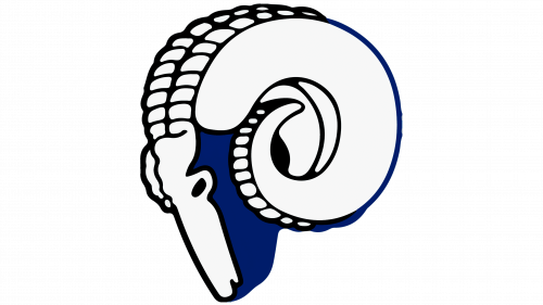 Logo de Cleveland Rams 1944-1945