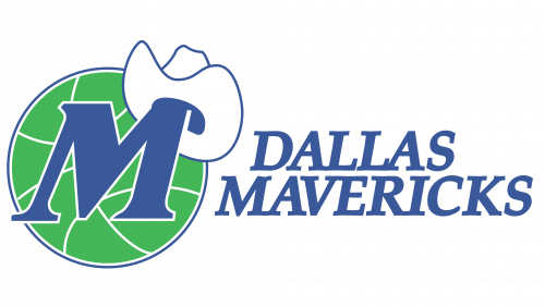 Logo de Dallas Mavericks 1993-2001