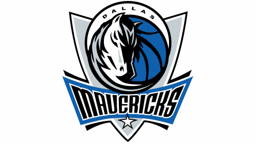 Logo de Dallas Mavericks 2001-2017
