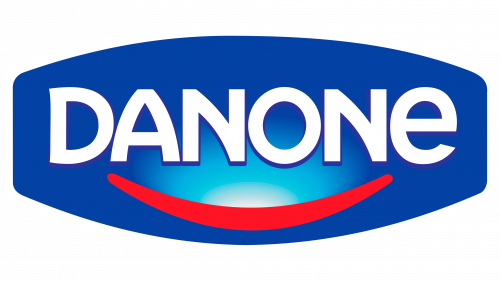 Logo de Danone en 2004