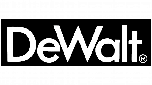 Logo de DeWalt en 1975