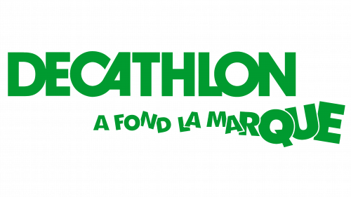 Logo de Decathlon des annees 1980 aux annees 1990