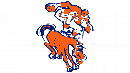 Logo de Denver Broncos 1962-1969