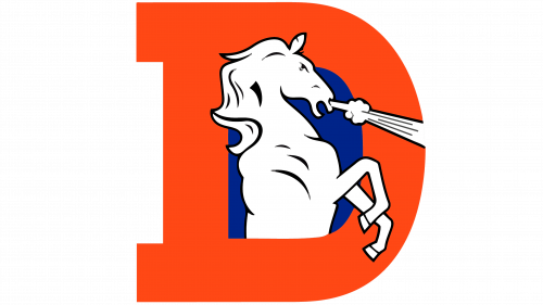 Logo de Denver Broncos 1970-1992