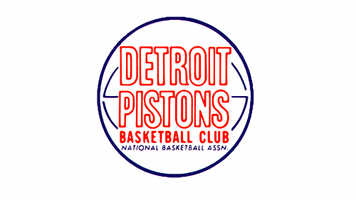 Logo de Detroit Pistons 1957-1971