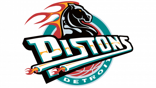 Logo de Detroit Pistons en 1996-2001