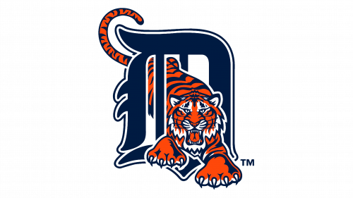 Logo de Detroit Tigers 1994-2005