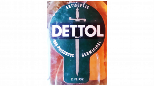 Logo de Dettol dans les annees 1950