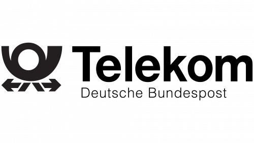 Logo de Deutsche Bundespost Telekom en 1989