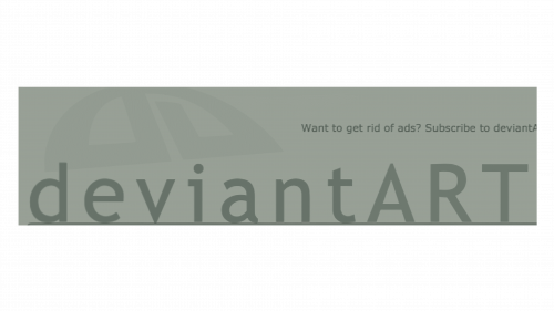 Logo de DeviantArt 2003-2005