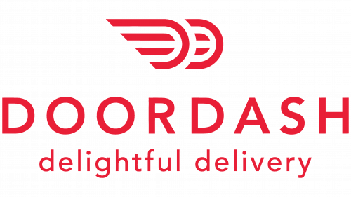 Logo de DoorDash 2014-2018