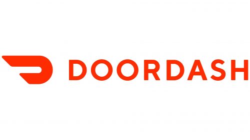 Logo de DoorDash depuis 2018