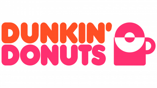 Logo de Dunkin' Donuts en 1976