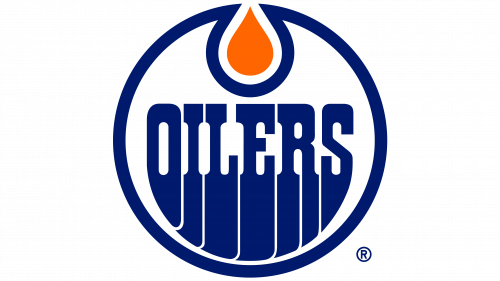 Logo de Edmonton Oilers 1986-1996