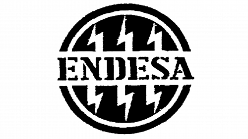 Logo de Endesa en 1973