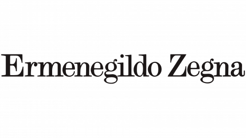 Logo de Ermenegildo Zegna en 1975