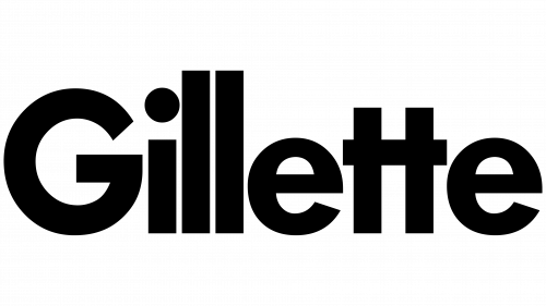 Logo de Gillette 1974-1989