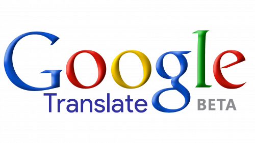 Logo de Google Translate Beta en 2006