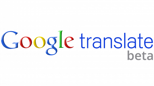 Logo de Google Translate Beta en 2009