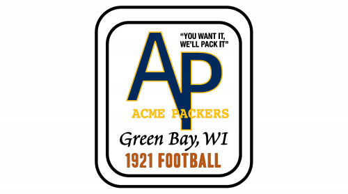 Logo de Green Bay Packers en 1921