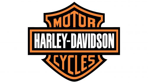 Logo de Harley-Davidson Motorcycles des annees depuis 1980