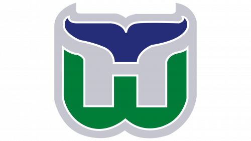 Logo de Hartford Whalers 1993-1997