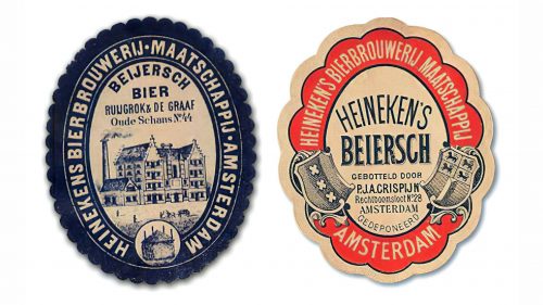 Logo de Heineken 1864-1884