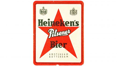 Logo de Heineken des annees1930-1954