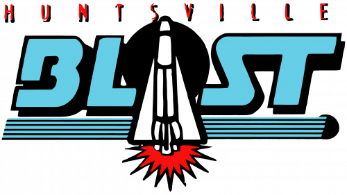 Logo de Huntsville Blast en 1993