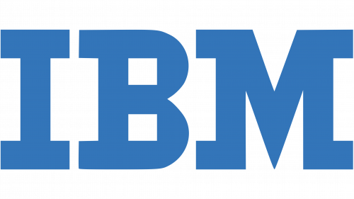 Logo de IBM en 1956