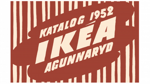 Logo de IKEA en 1952-1953