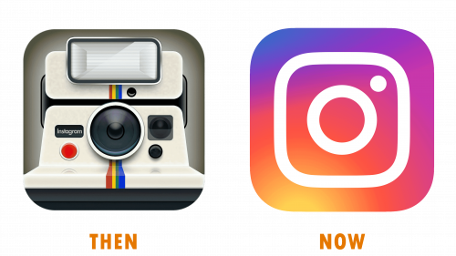 Logo de Instagram (avant et maintenant)
