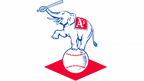 Logo de Kansas City Athletics 1955-1967