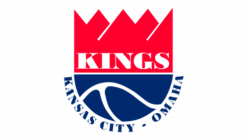 Logo de Kansas City Omaha Kings 1973-1975