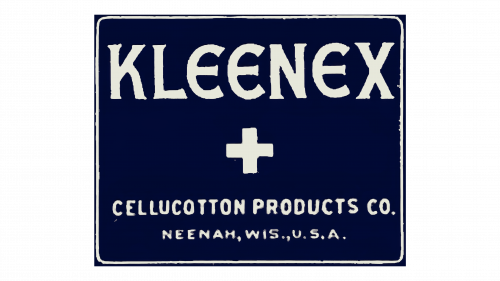Logo de Kleenex en 1924