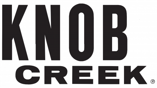 Logo de Knob Creek Bourbon Whiskey