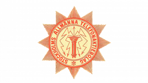 Logo de LM Ericsson 1883-1918