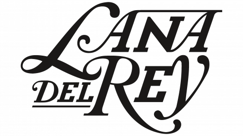 Logo de Lana Del Rey de 2011 a 2012 et 2015-2019