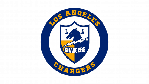 Logo de Los Angeles Chargers en 1960