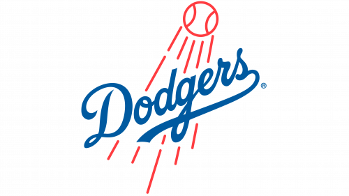 Logo de Los Angeles Dodgers depuis 2012