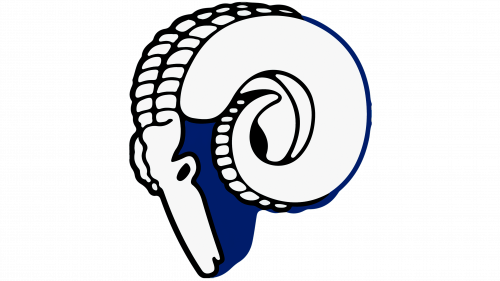 Logo de Los Angeles Rams 1946-1950