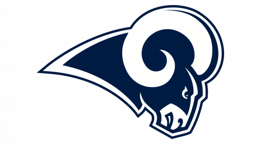 Logo de Los Angeles Rams 2017-2019