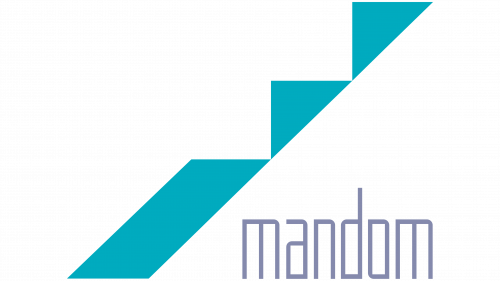 Logo de Mandom en 1983